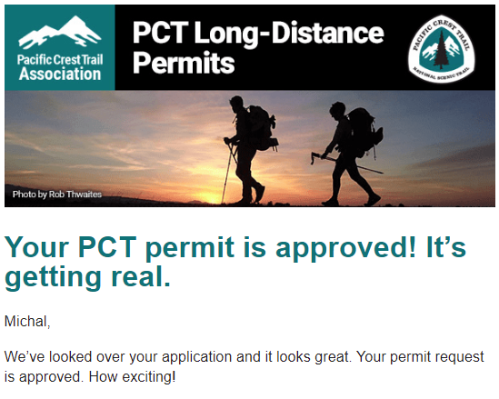 PCT permit